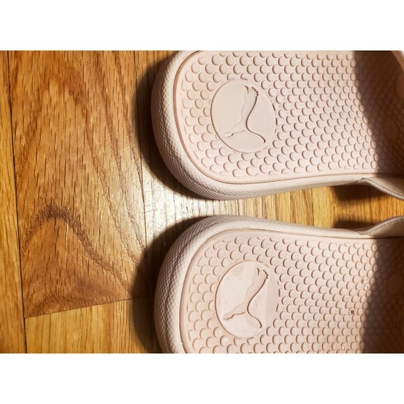 Puma Womens Slide Sandals US8 Light Pink Rubber Casual Footwear - Picture 6 of 10